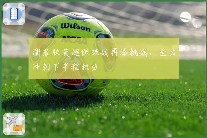 谢菲联英超保级战再添挑战，全力冲刺下半程积分